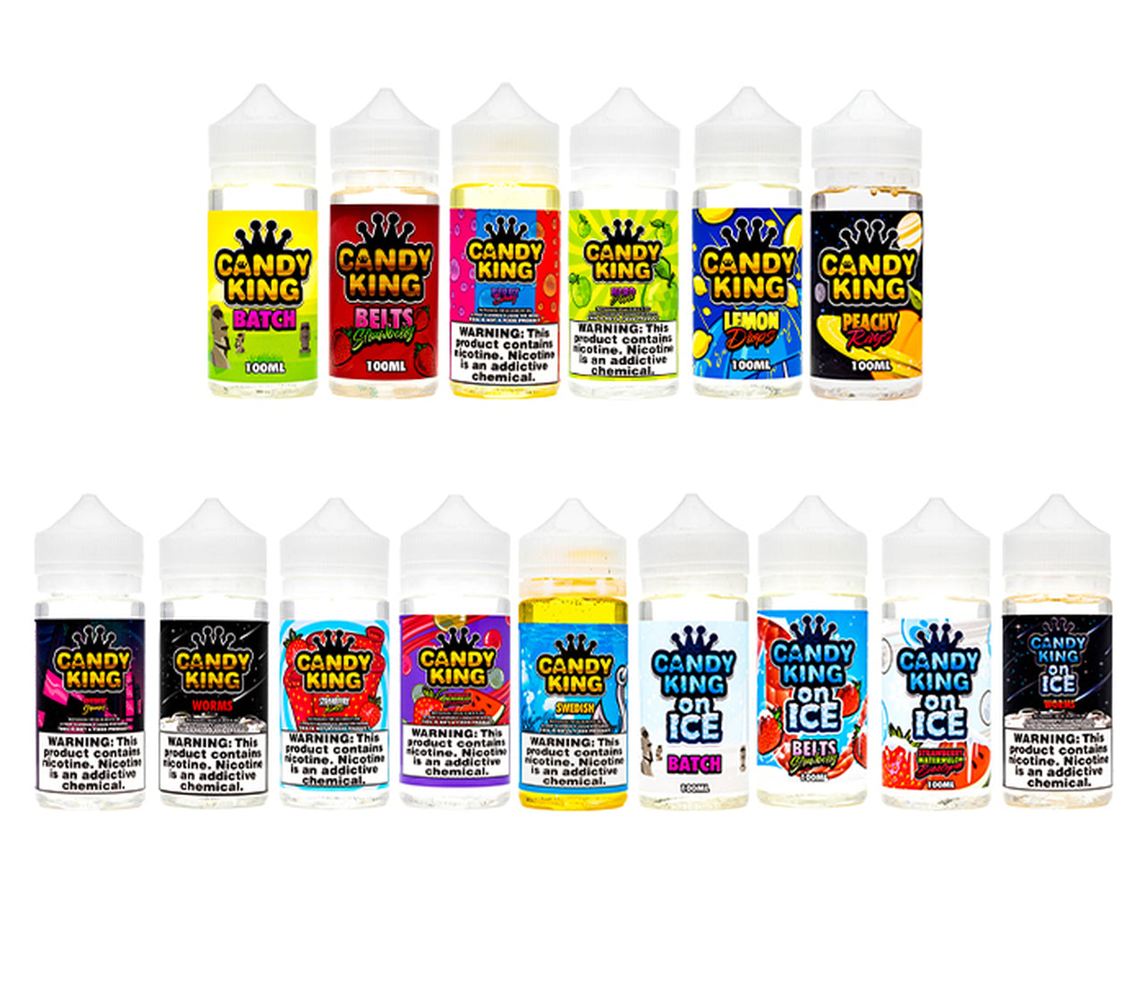 Candy King On Ice 100mL Vape Juice Best Flavors