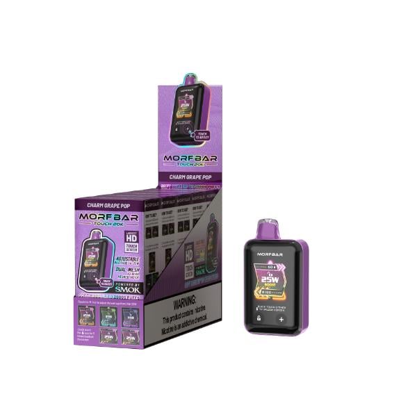 Morfbar Touch 20000 Puffs-Single Disposable-Charm Grape Pop-50mg