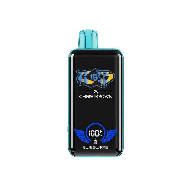 Chris Brown CB15K Rechargeable Disposable - Blue Slurpie