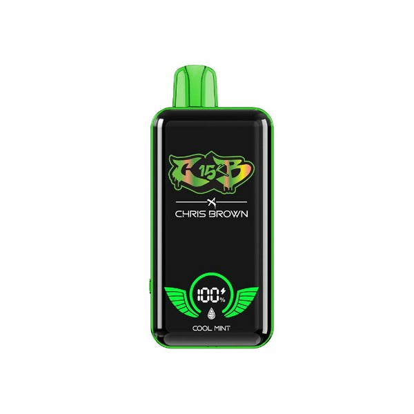 Chris Brown CB15K Rechargeable Disposable - Cool Mint