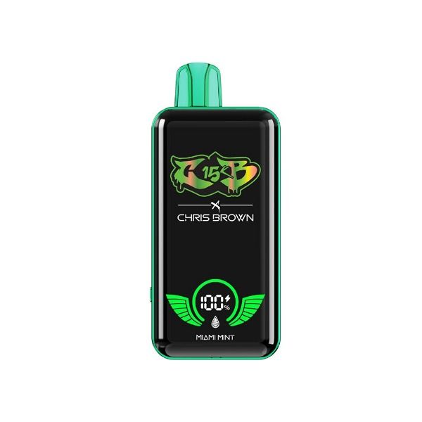 Chris Brown CB15K Disposable Vape - Miami Mint