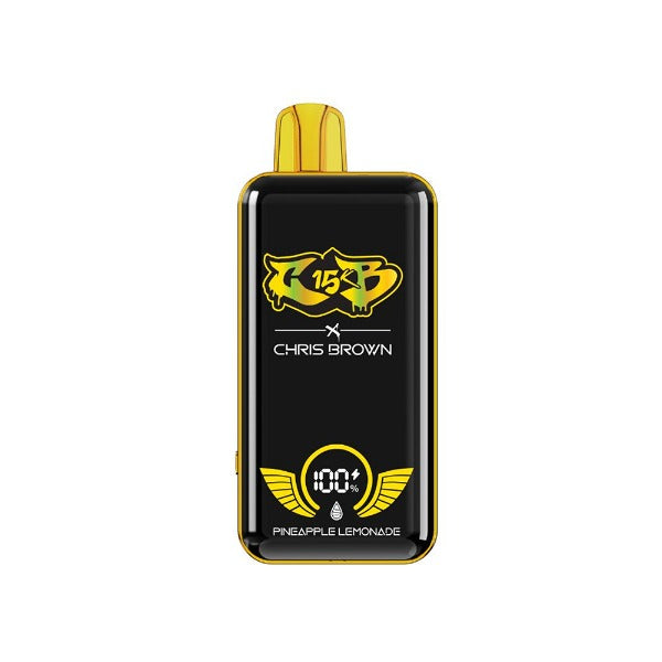 Chris Brown CB15K Rechargeable Disposable - Pineapple Lemonade
