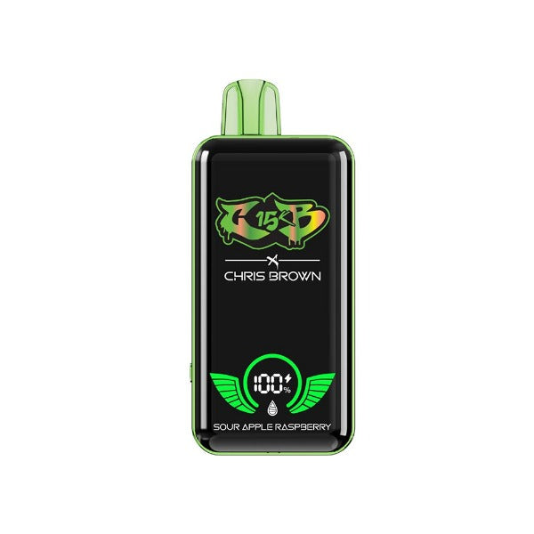 Chris Brown CB15K Rechargeable Disposable - Sour Apple Raspberry
