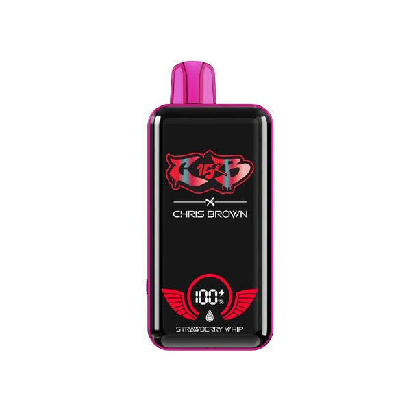 Chris Brown CB15K Rechargeable Disposable - Strawberry Whip