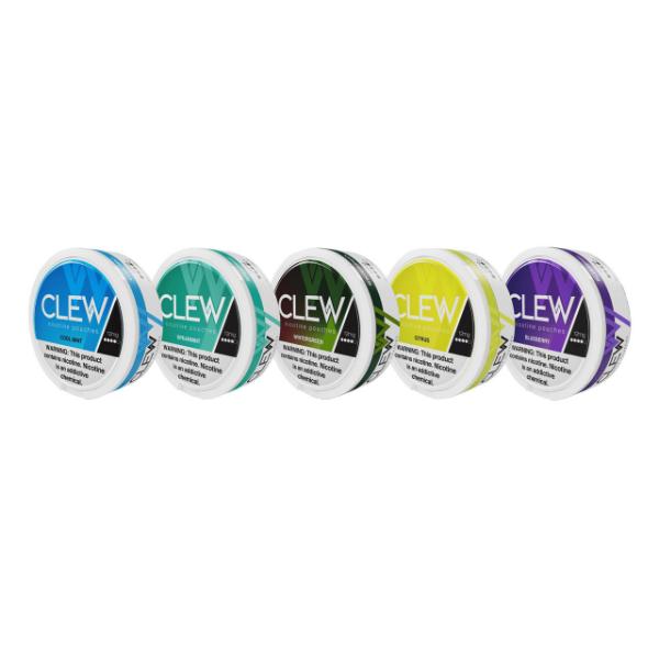 Best Flavors Clew Nicotine Pouches - 5PK