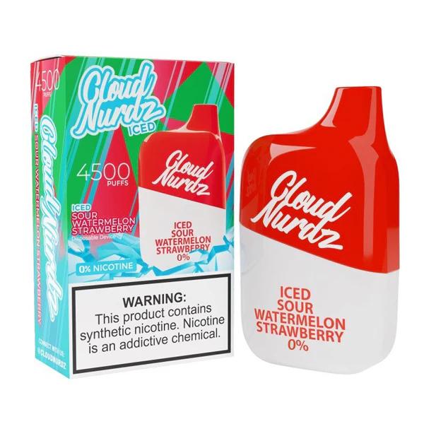 Cloud Nurdz 4500 Puffs Disposable Vape 0% Nicotine 12mL
