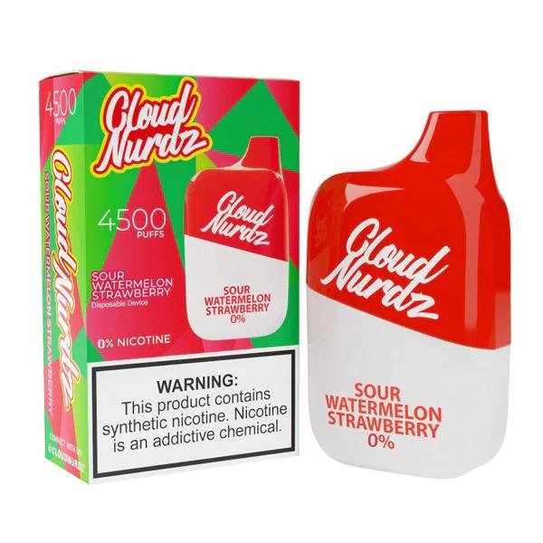 Cloud Nurdz 4500 Puffs Disposable Vape 0% Nicotine 12mL