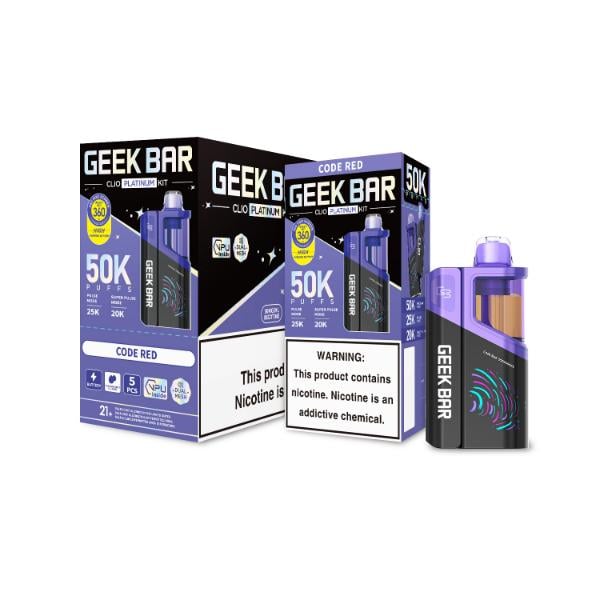 Geek Bar Clio Platinum 50000 Puffs Kit