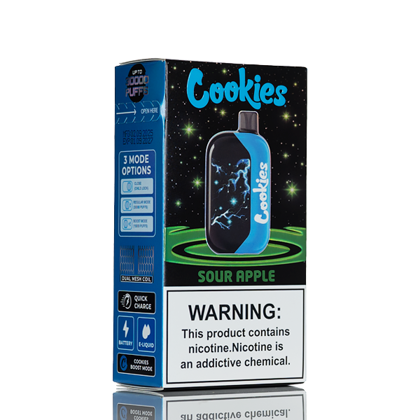Cookies 30,000 Puffs Disposable Sour Apple