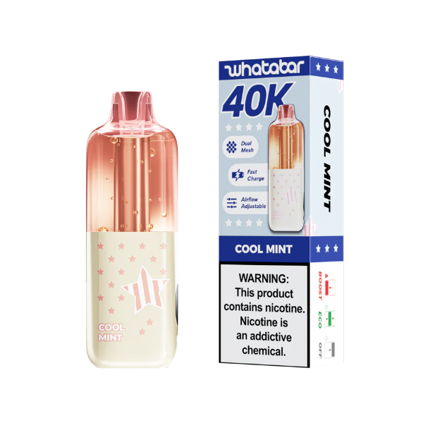 whatabar linko 40K Puff Disposable Device - 40,000 Puffs -Cool Mint