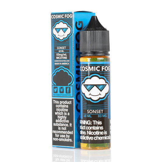 Cosmic Fog Vapors 60mL Vape Juice Best Flavor Sonset