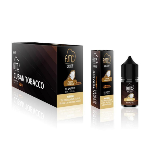 Fume Salt Series E-liquid 30mL - Cuban Tobacco