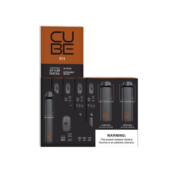 Best Deal VaporTech Cube Disposable 10-Pack Ry4