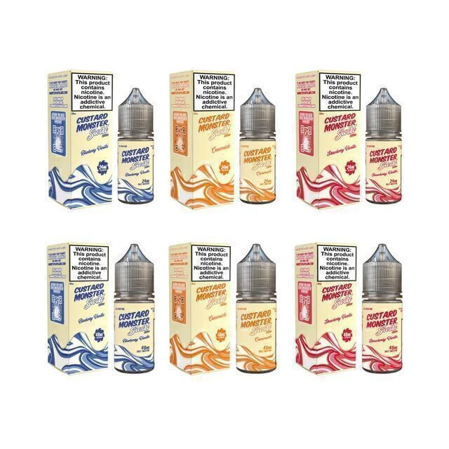 Custard Monster Swirl Edition Salt 30mL Vape Juice