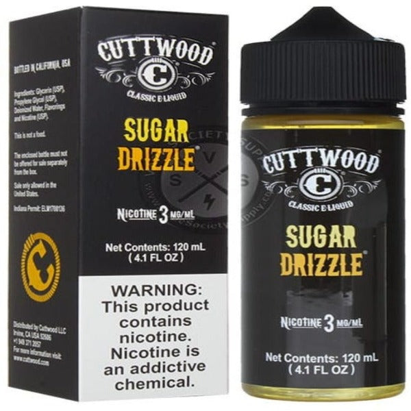 Cuttwood 120ML Vape Juice Best Flavor Sugar Drizzle