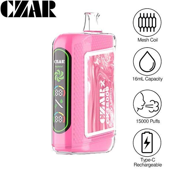 CZAR CX15000 Disposable-Pack of 5-Cherry Lemon-50mg