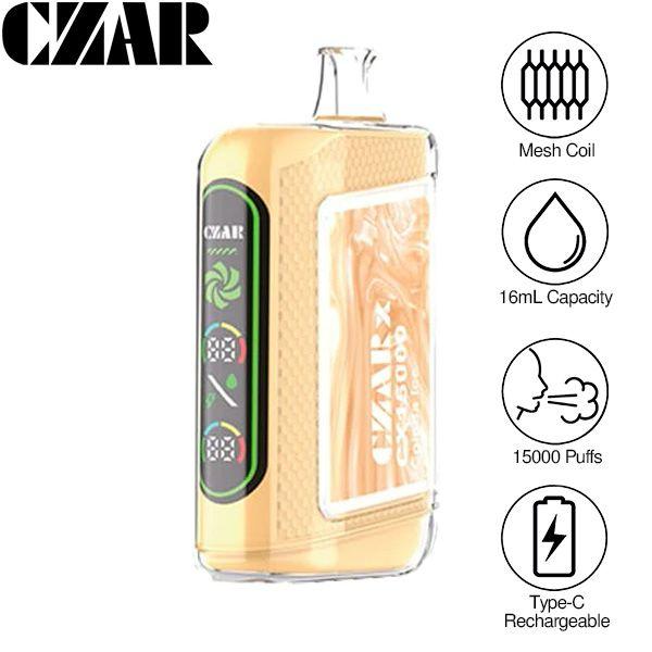 CZAR CX15000 Disposable-Pack of 5-Colada Ice-50mg