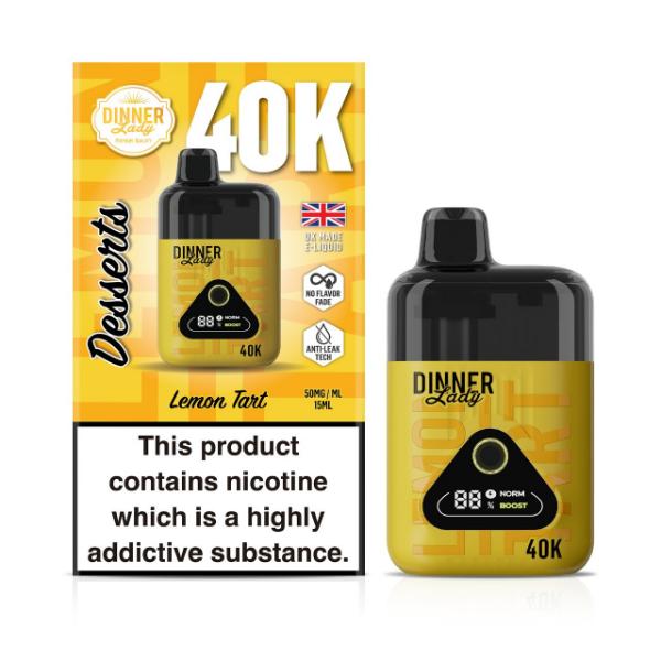 Dinner Lady Desserts 40K Puff Disposable