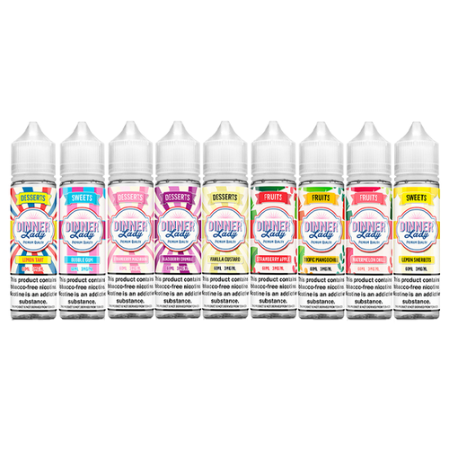 Dinner Lady TFN 60mL Vape Juice Best Flavors