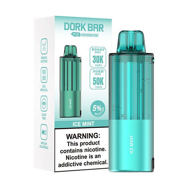 Dork Bar 50,000 Puffs Disposable Pod Ice Mint