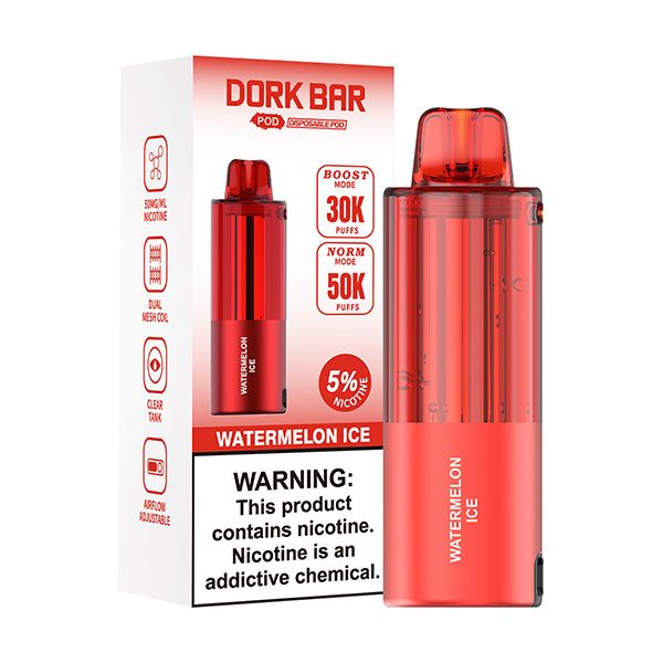 Dork Bar 50,000 Puffs Disposable Pod Watermelon Ice