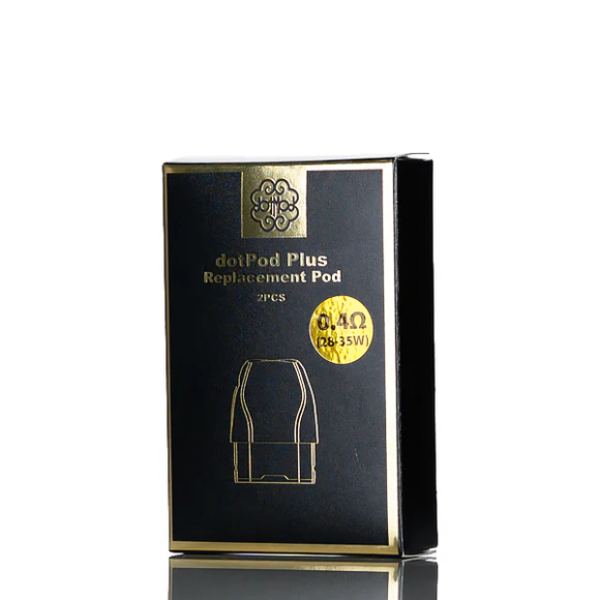 dotMod dotPod Plus Replacement Pods-0.4 ohm-2-Pack