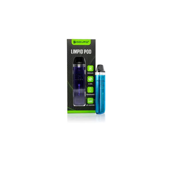 Dovpo Limpid Pod Kit Best Color Blue Transparent