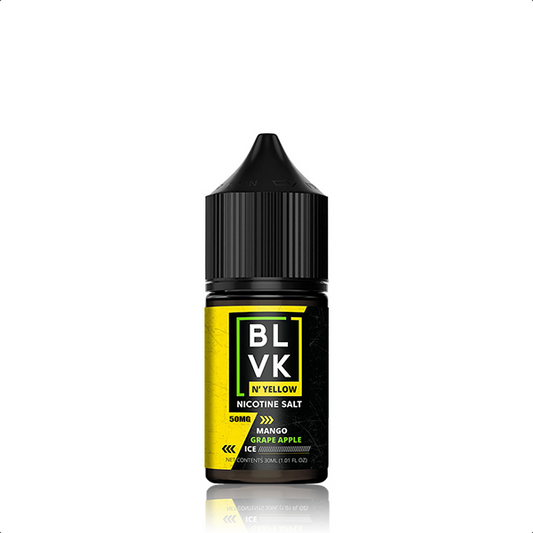 BLVK N’ Yellow Salt Series 30mL Vape Juice Best Flavor