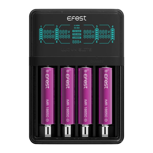Efest LUC V4 Elite HD LCD Charger Best