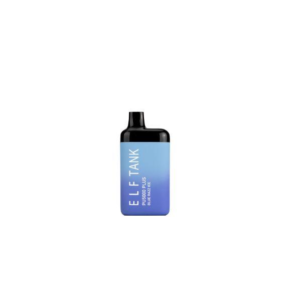 Blue Razz Ice 3% Elf Tank PU5000 Plus Disposable 10 Pack Bulk Deal!