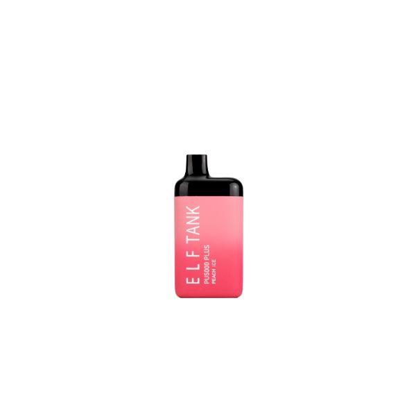 Peach Ice 3% Elf Tank PU5000 Plus Disposable 10 Pack Bulk Deals!