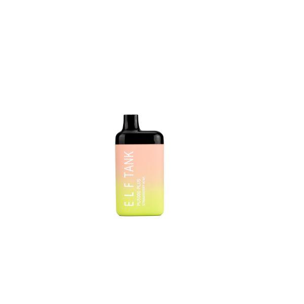 Strawberry Kiwi 3% Elf Tank PU5000 Plus Disposable 10 Pack Wholesale Price!