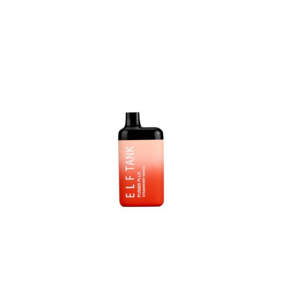 Strawberry Mango 3% Elf Tank PU5000 Plus Disposable 10 Pack Bulk Deal!