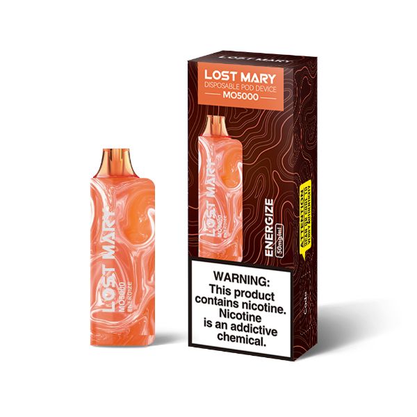 Best Deal Lost Mary MO5000 Disposable Vape by Elf Bar 10 Pack 13.5mL Energize