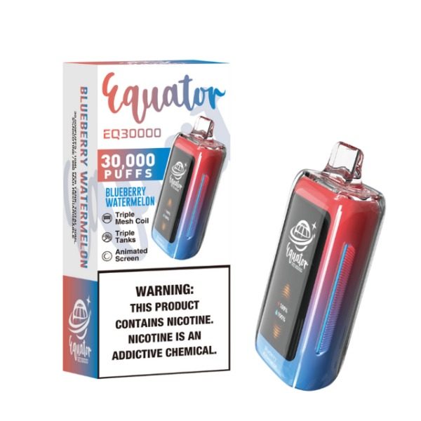 Equator EQ30000 Rechargeable Disposable - Blueberry Watermelon