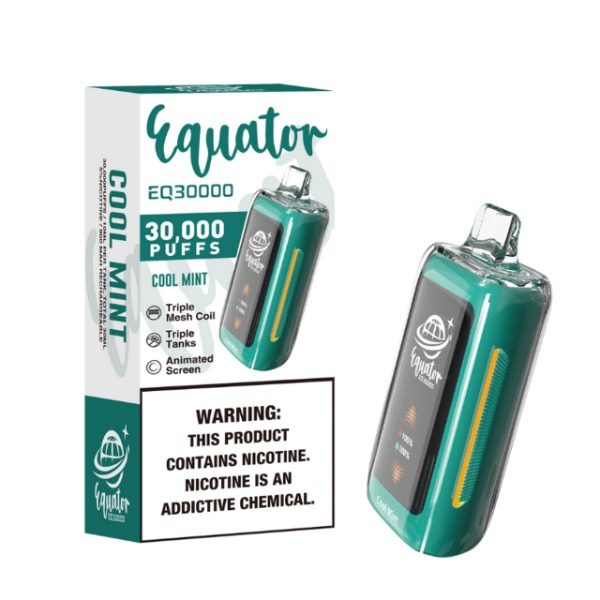 Equator EQ30000 Rechargeable Disposable - Cool Mint