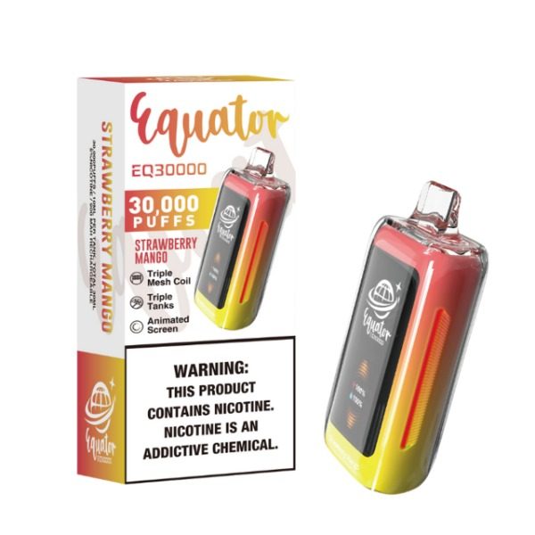 Equator EQ30000 Rechargeable Disposable - Strawberry Mango