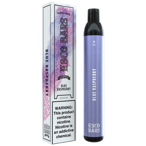 Esco Bars 2500 Puffs Disposable Vape 10 Pack Best Flavor Blue Raspberry