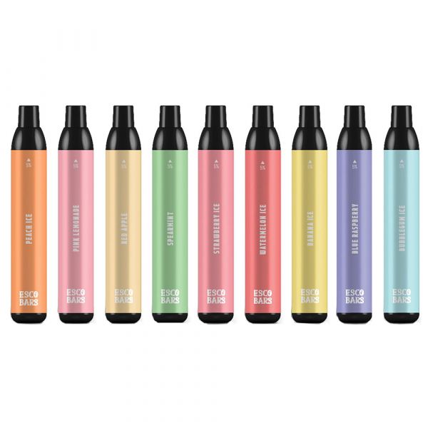 Esco Bars 2500 Puffs Disposable Vape 10 Pack Best Flavors