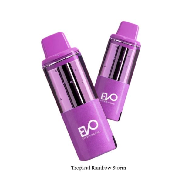 EVO Switch Pro 50K Puff Disposable Replacement Pod Cartridge Tropical Rainbow Storm