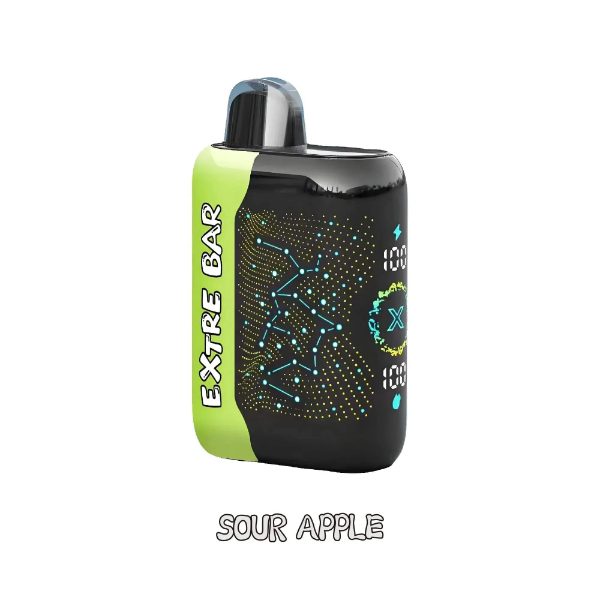 Extre Bar Turbo X 30,000 Puffs Disposable Sour Apple