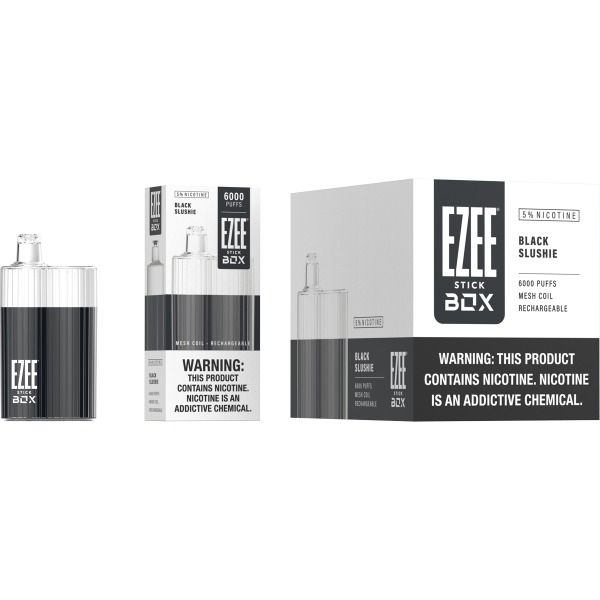 Ezee Stick Box 6000 Puffs Rechargeable Vape 12mL - $3.23 eJuices.co Ezee Stick Box 6000 Puffs Rechargeable Vape 12mL - $3.23 eJuices.co