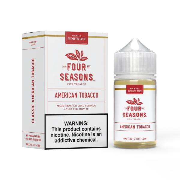 Best Flavor Four Seasons Salt Vape Juice 30mL - American Tobacco