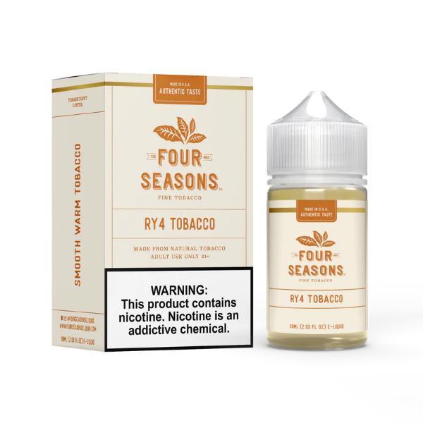 Best Flavor Four Seasons Salt Vape Juice 30mL - RY4 Tobacco