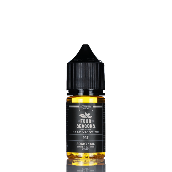 Four Seasons Black Label Salt 30mL - RCT