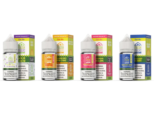 Fresh Farms Salt 30ML E-Liquid Best Flavors