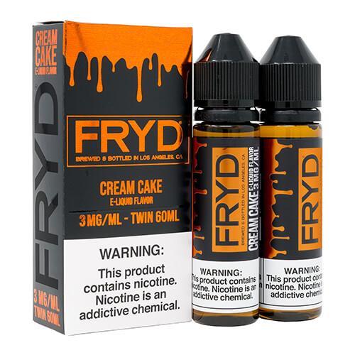 Fryd E-liquid 120ML Vape Best Flavor Cream Cake