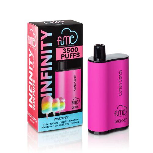 Fume Infinity 3500 Puffs Disposable Vape 5-Pack Best Flavor Cotton Candy