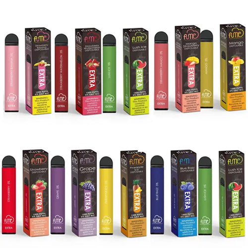 Fume Extra Single Disposable Vape 6mL 850mAh Best Flavors