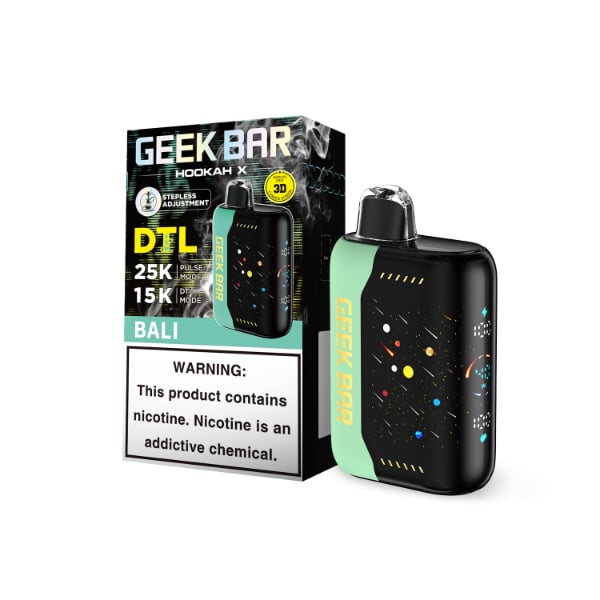 Geek Bar Hookah X 25,000 Puffs Disposable Bali